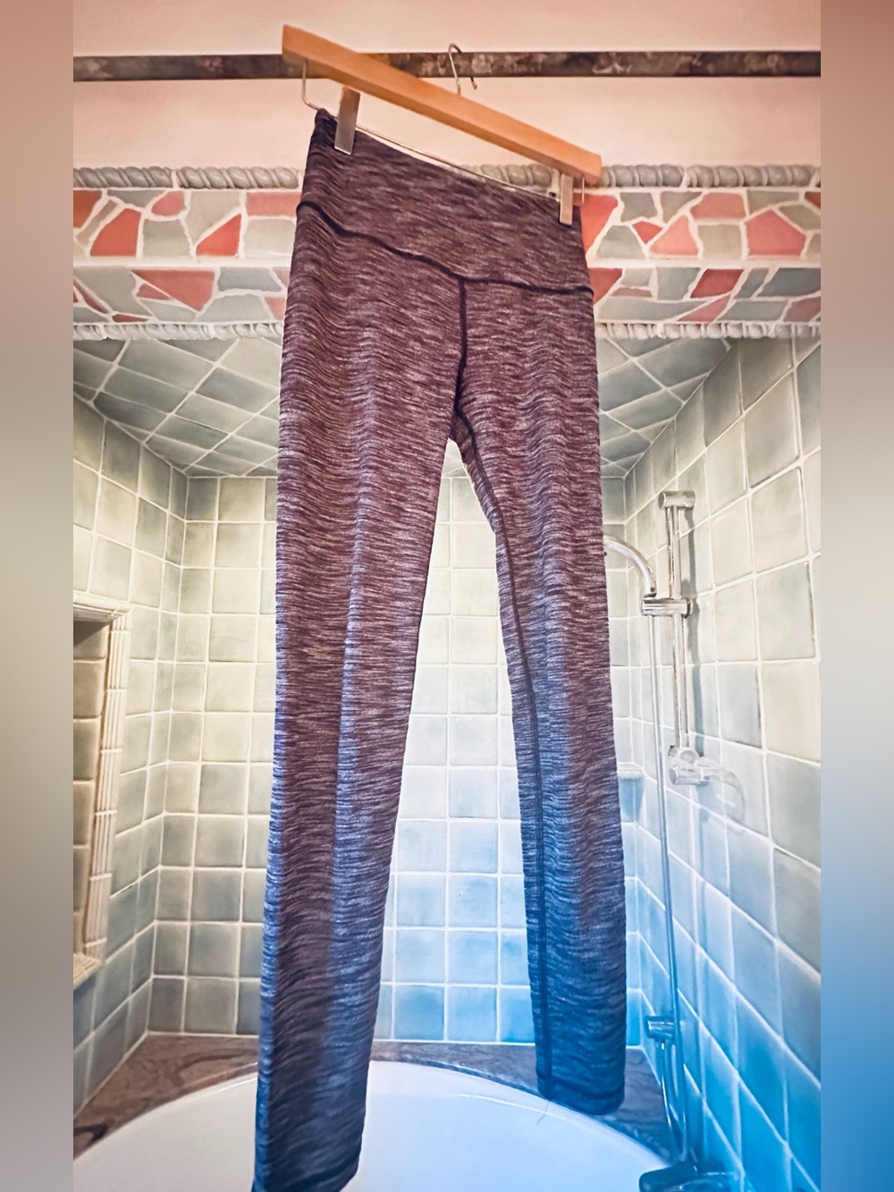 Victoria's Secret Gray Heathered High-Waist Leggings